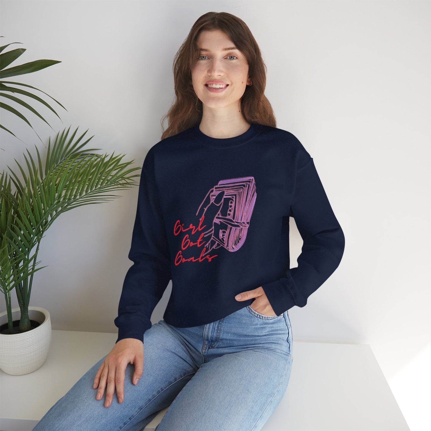 "Girl Got Goals" Premium Crewneck