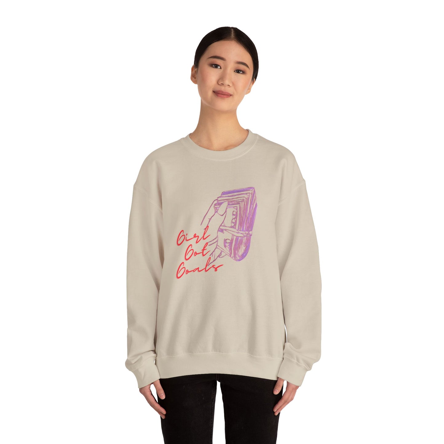 "Girl Got Goals" Premium Crewneck