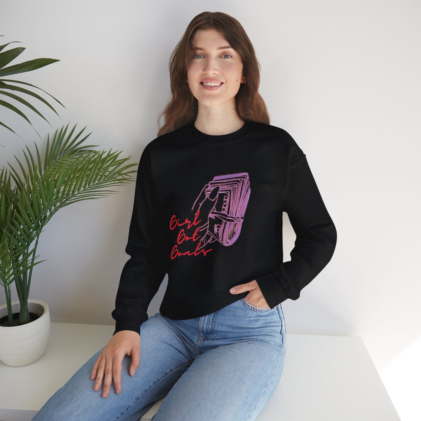 "Girl Got Goals" Premium Crewneck