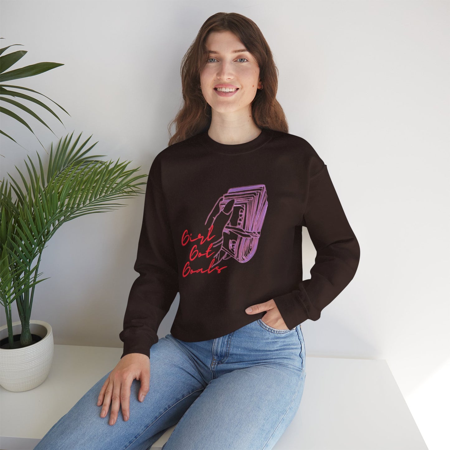 "Girl Got Goals" Premium Crewneck