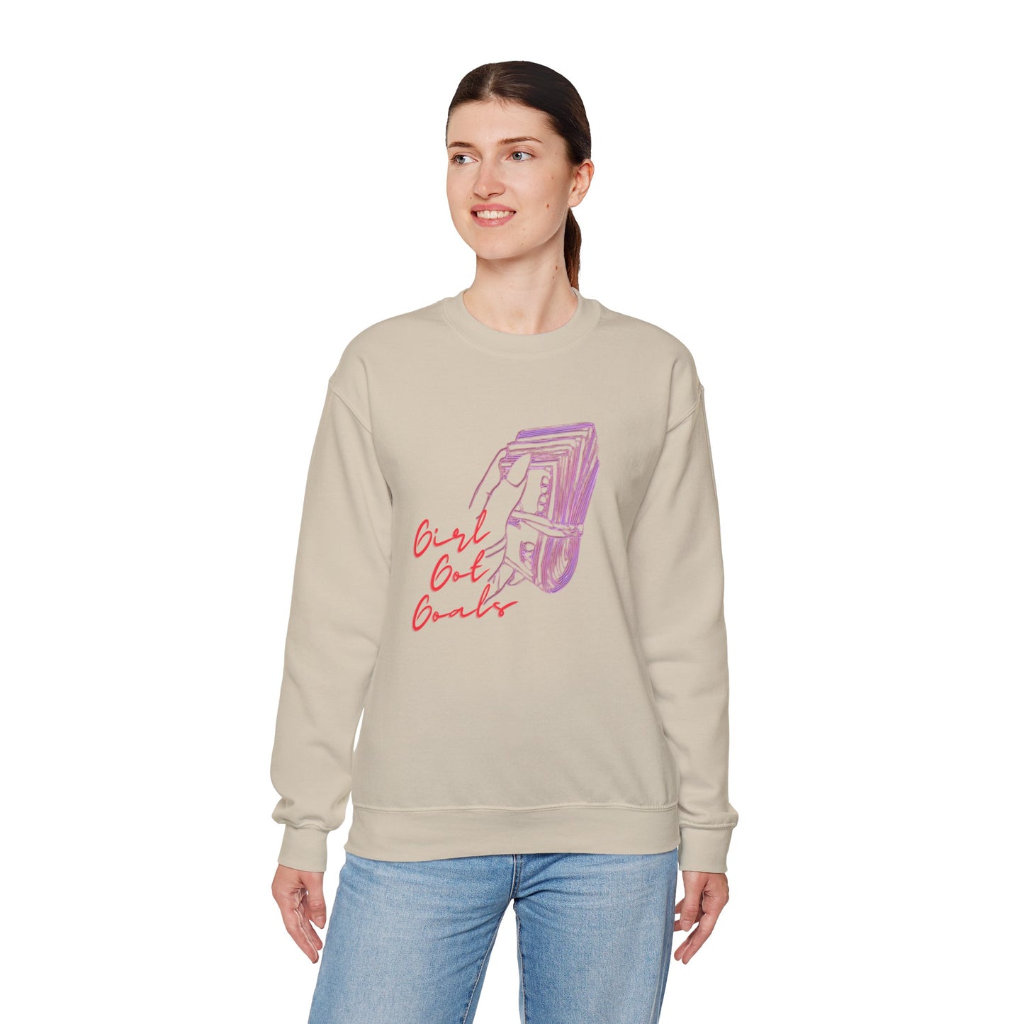 "Girl Got Goals" Premium Crewneck